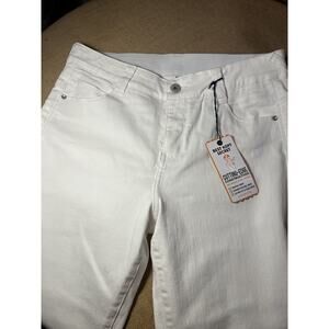 JAG Cecilia Mid Rise Skinny White Jeans Women's Size 10